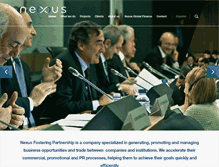 Tablet Screenshot of nexus-fp.com